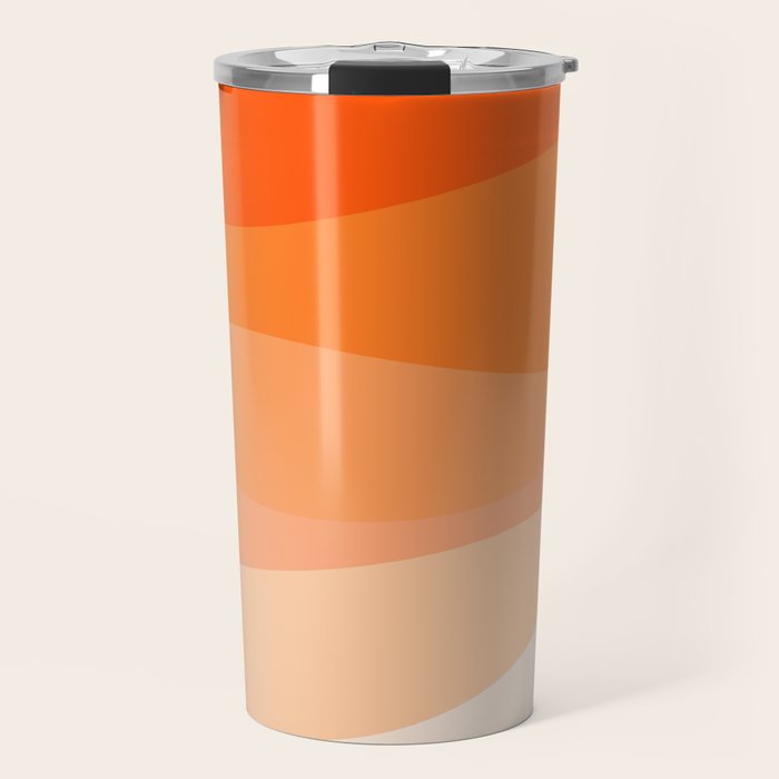 Creamsicle Dream - Abstract Travel Mug Gallery Image 1