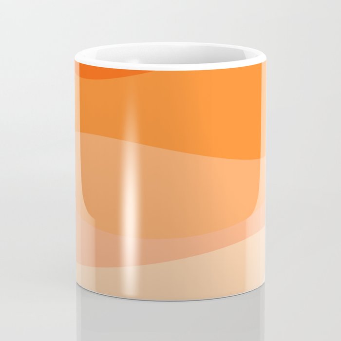 Creamsicle Dream - Abstract Coffee Mug Gallery Image 4