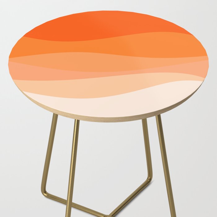 Creamsicle Dream - Abstract Side Table Gallery Image 2