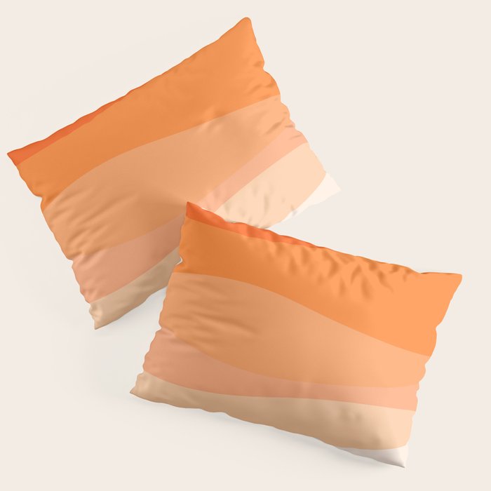 Creamsicle Dream - Abstract Pillow Sham Gallery Image 3