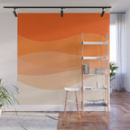 Creamsicle Dream - Abstract Wall Mural Gallery Image 1
