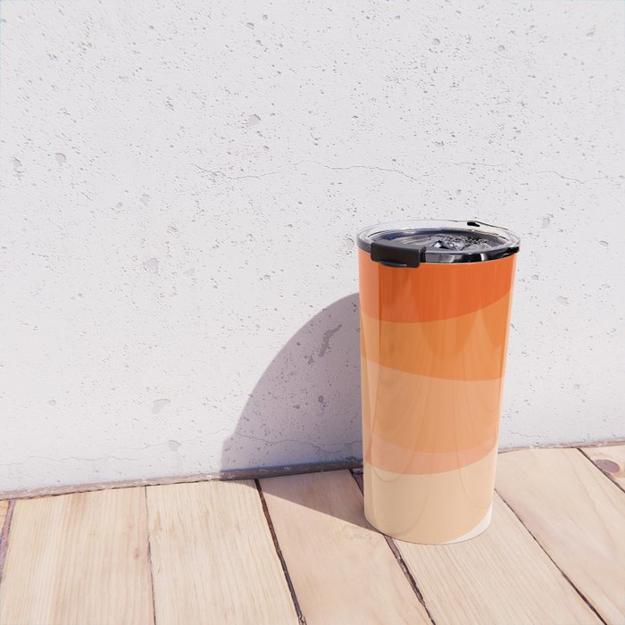 Creamsicle Dream - Abstract Travel Mug Gallery Image 4