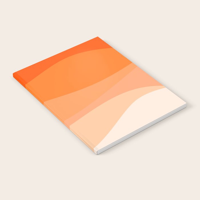 Creamsicle Dream - Abstract Notebook Gallery Image 2