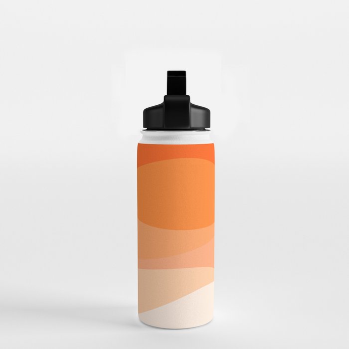 Creamsicle Dream - Abstract Water Bottle Gallery Image 2