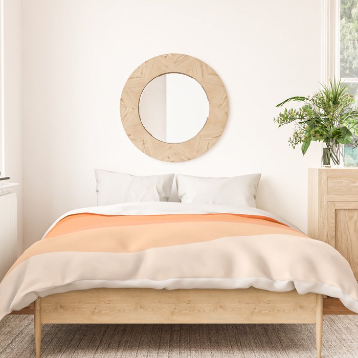 Creamsicle Dream - Abstract Duvet Cover Gallery Image 3