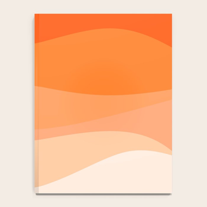 Creamsicle Dream - Abstract Notebook Gallery Image 4