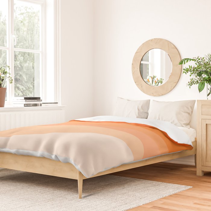 Creamsicle Dream - Abstract Duvet Cover Gallery Image 2