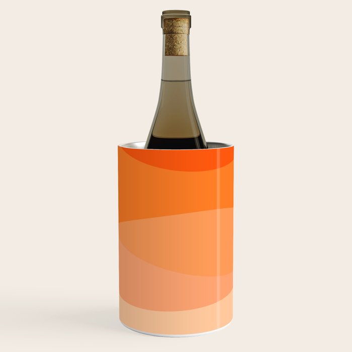 Creamsicle Dream - Abstract Wine Chiller Gallery Image 2