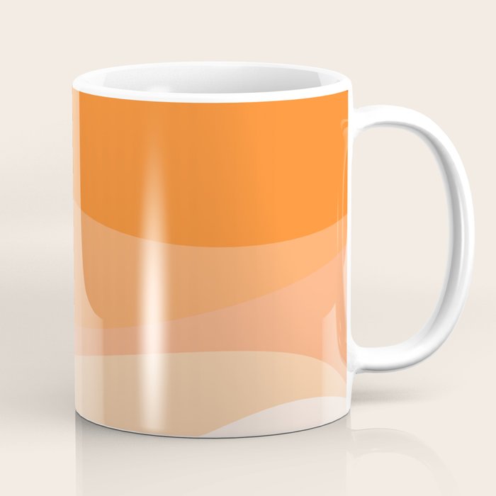 Creamsicle Dream - Abstract Coffee Mug Gallery Image 1