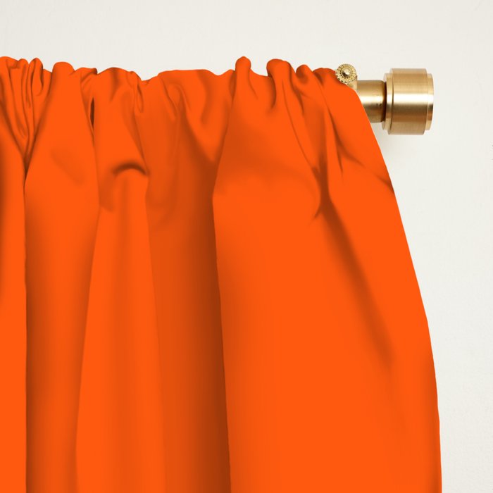 Creamsicle Dream - Abstract Window Curtain Gallery Image 2