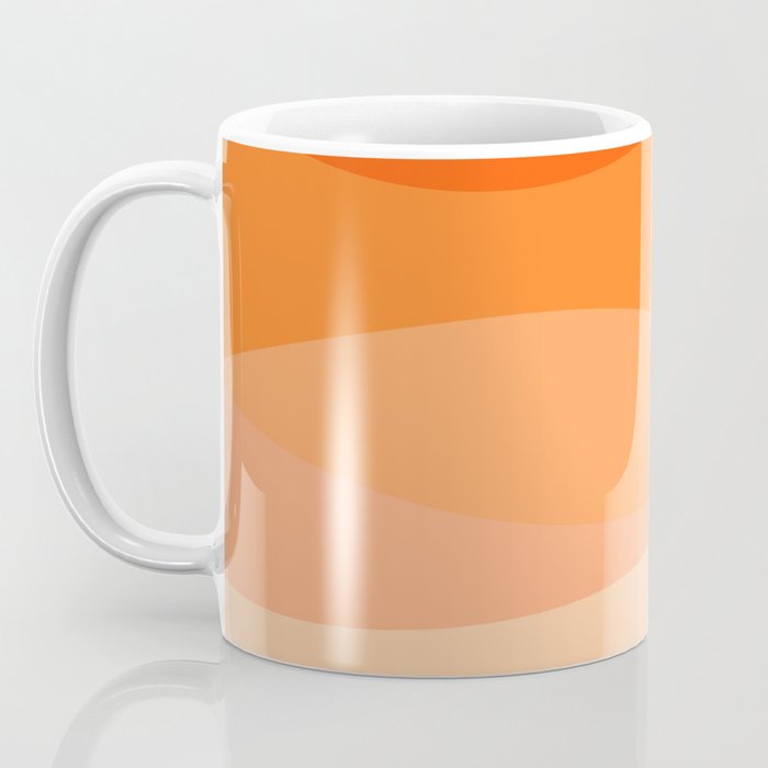 Creamsicle Dream - Abstract Coffee Mug Gallery Image 3