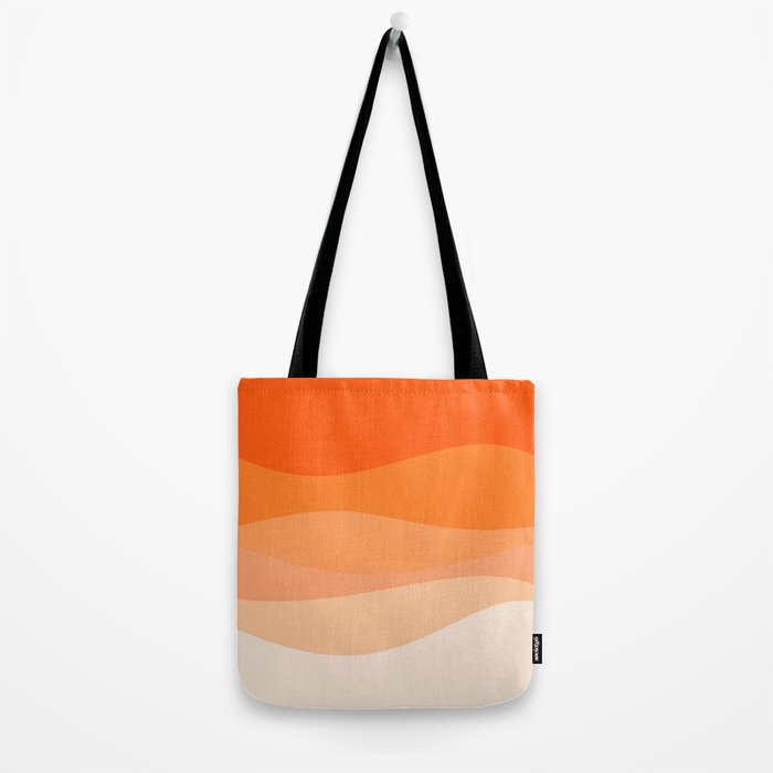 Creamsicle Dream - Abstract Tote Bag Gallery Image 2