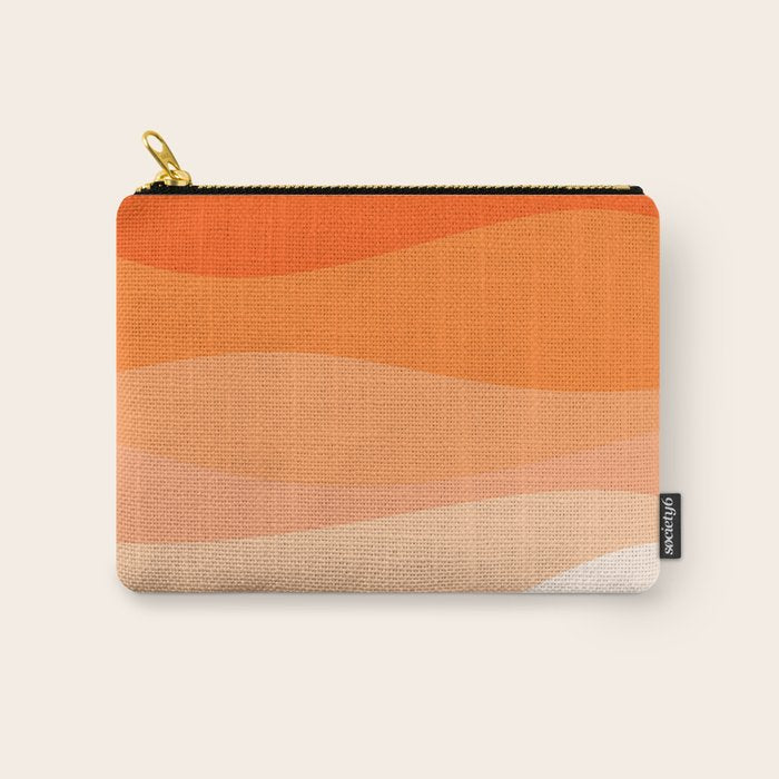 Creamsicle Dream - Abstract Carry All Pouch Gallery Image 1