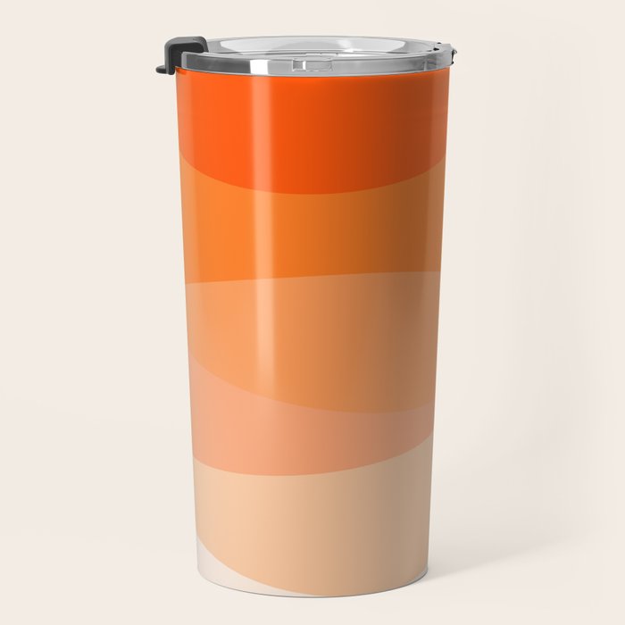 Creamsicle Dream - Abstract Travel Mug Gallery Image 3