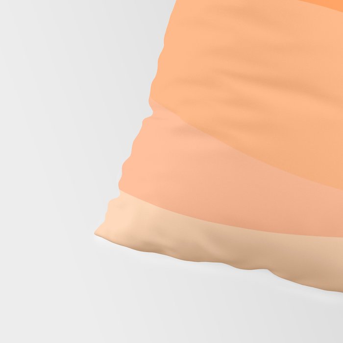 Creamsicle Dream - Abstract Pillow Sham Gallery Image 4