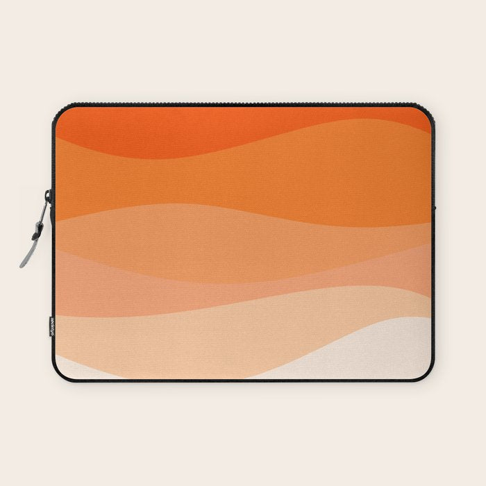 Creamsicle Dream - Abstract Laptop Sleeve Gallery Image 1