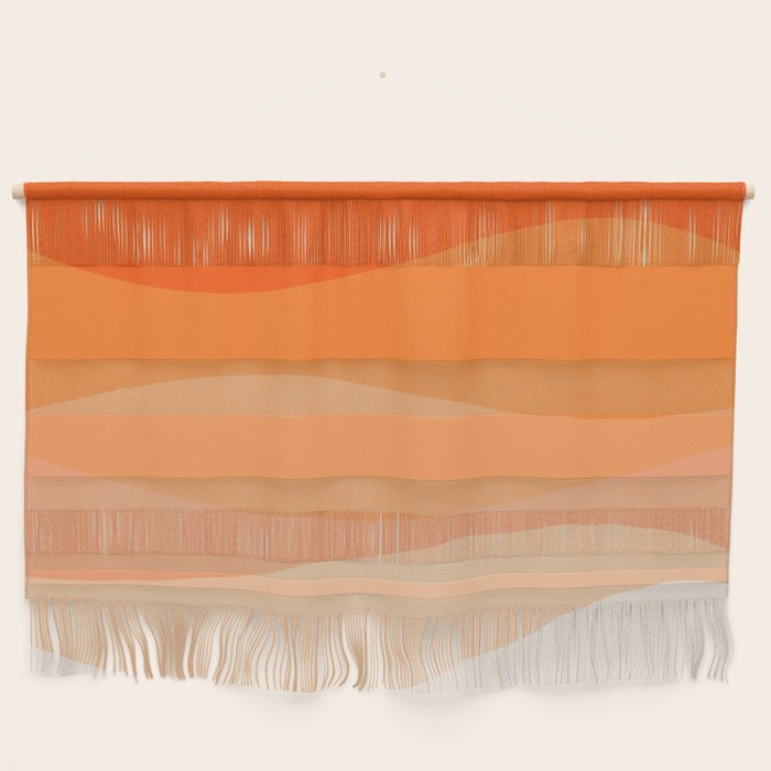 Creamsicle Dream - Abstract Wall Hanging Gallery Image 1