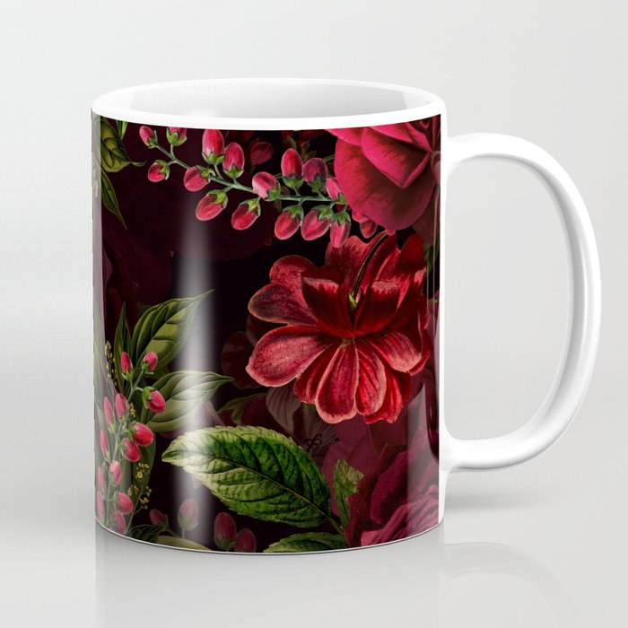 Vintage & Shabby Chic - Vintage & Shabby Chic - Mystical Night Roses Coffee Mug Gallery Image 1