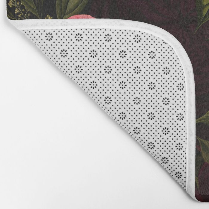Vintage & Shabby Chic - Vintage & Shabby Chic - Mystical Night Roses Bath Mat Gallery Image 2