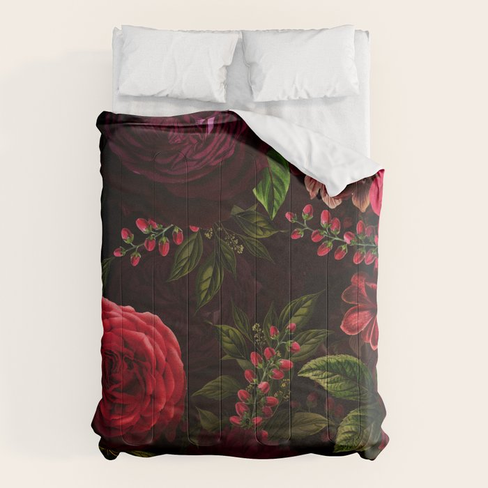 Vintage & Shabby Chic - Vintage & Shabby Chic - Mystical Night Roses Comforter Gallery Image 6