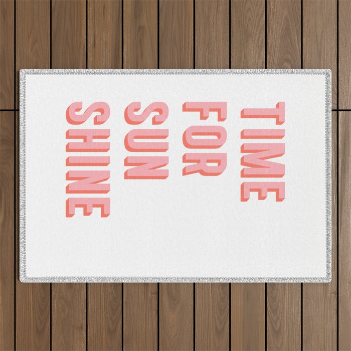 Time For Sunshine Outdoor Rug Gallery Image 1