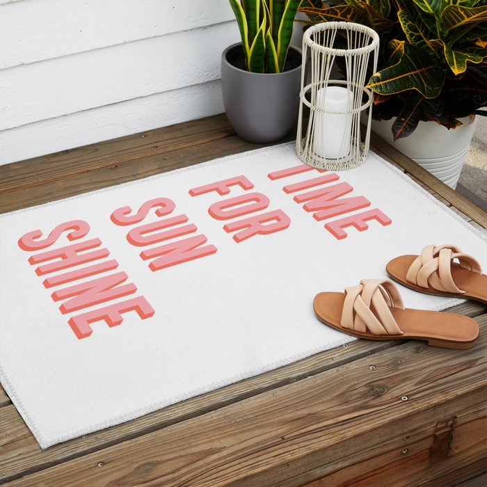 Time For Sunshine Outdoor Rug Gallery Image 2