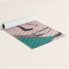 Pop Art Girl  Yoga Mat Gallery Image 2