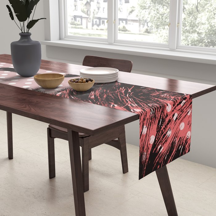 Pop Art Girl  Table Runner Gallery Image 2