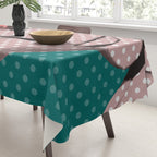Pop Art Girl  Tablecloth Gallery Image 3