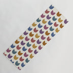 Spring Tulips VIII Multicolor Mid Century Flowers Yoga Mat Gallery Image 1