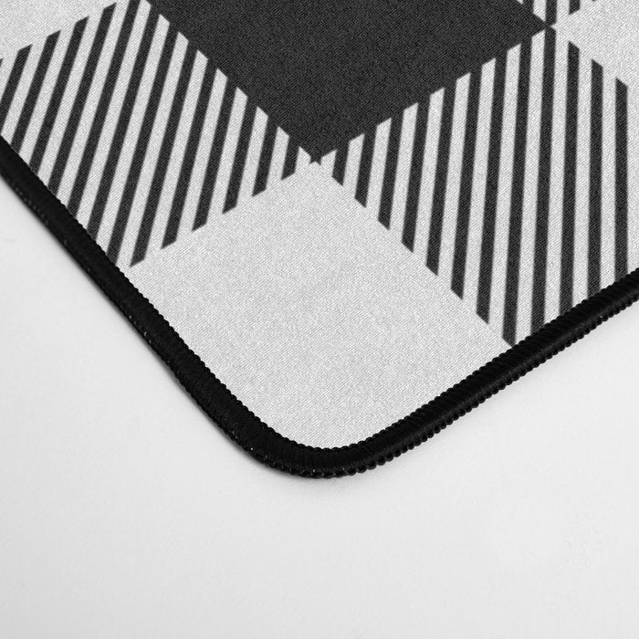 Black and White Buffalo Check Desk Mat Gallery Image 4