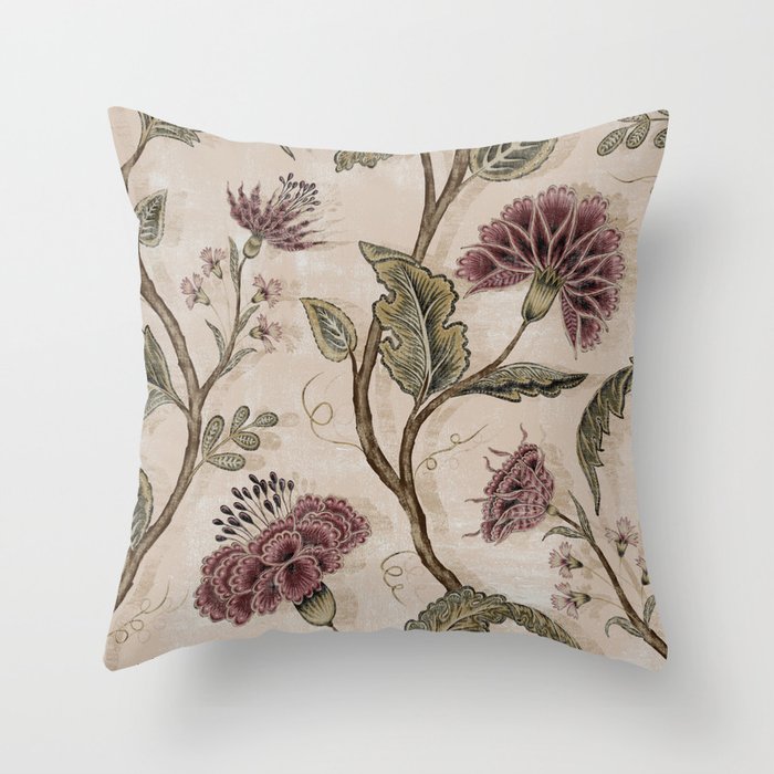 Indienne Vine - Desert Dusk Throw Pillow Gallery Image 6
