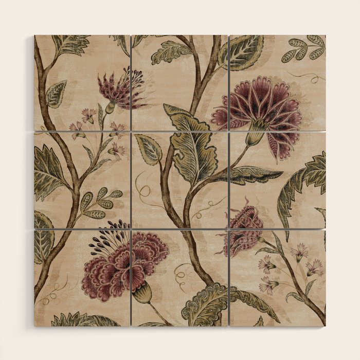 Indienne Vine - Desert Dusk Wood Wall Art Gallery Image 1