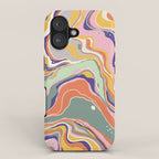 Retro marble #1 iPhone Case Gallery Image 1