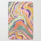 Retro marble #1 Cutting Board Gallery Image 1
