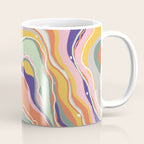 Retro marble #1 Coffee Mug Gallery Image 1