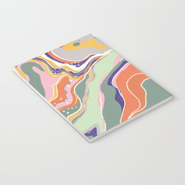 Retro marble #1 Notebook Gallery Image 3