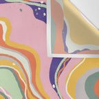 Retro marble #1 Wall Tapestry Gallery Image 3