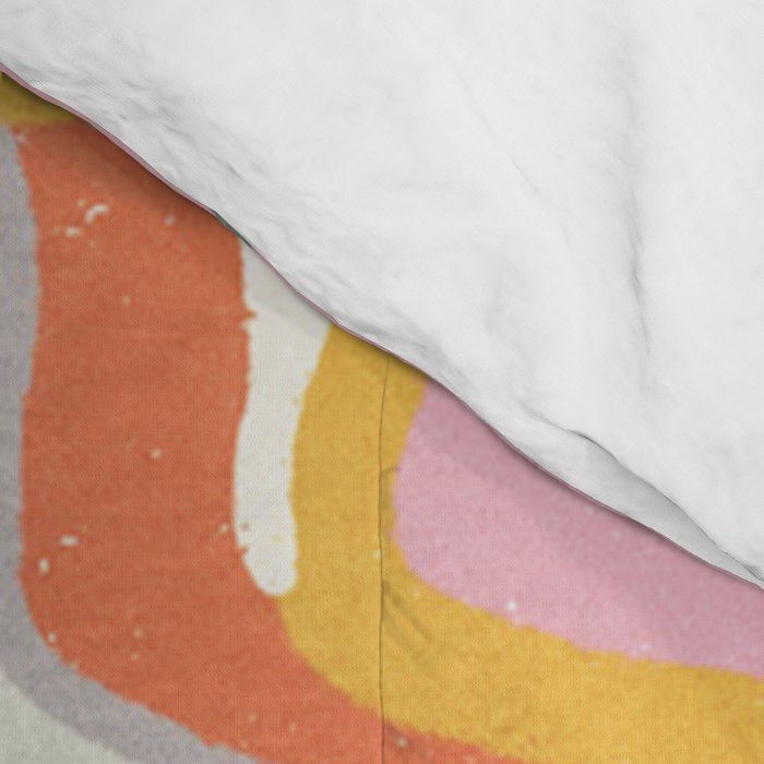 Retro marble #1 Comforter Gallery Image 4