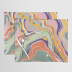Retro marble #1 Placemat Gallery Image 1