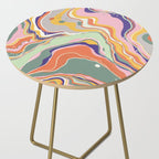 Retro marble #1 Side Table Gallery Image 2