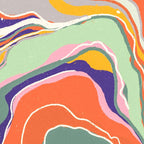 Retro marble #1 Coffee Mug Gallery Image 2