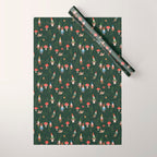 Woodland Gnomes Wrapping Paper Gallery Image 1