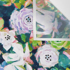 Watercolor Succulents Wall Tapestry Gallery Image 3