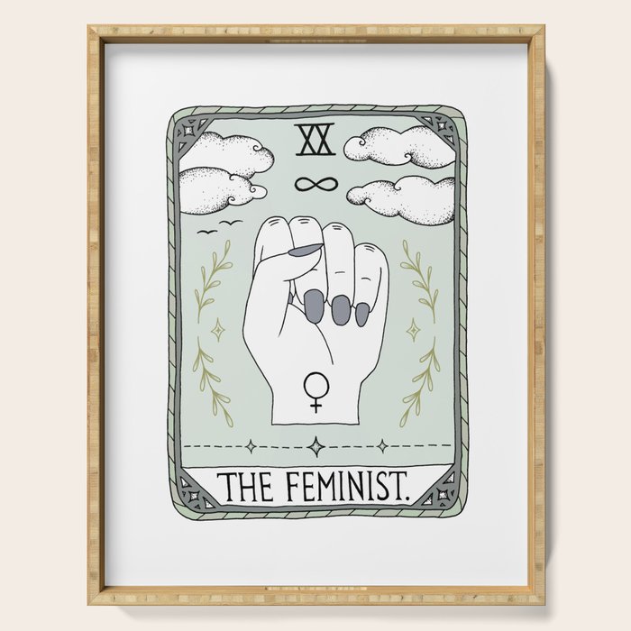 The Feminist Serving Tray Gallery Image 1