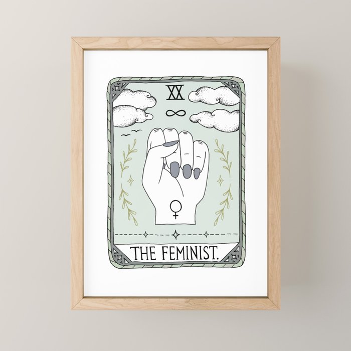 The Feminist Mini Art Print Gallery Image 1