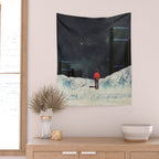 You never came Back for Me Wall Tapestry Gallery Image 2
