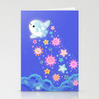 Sun and star Stationery Card Gallery Image 2