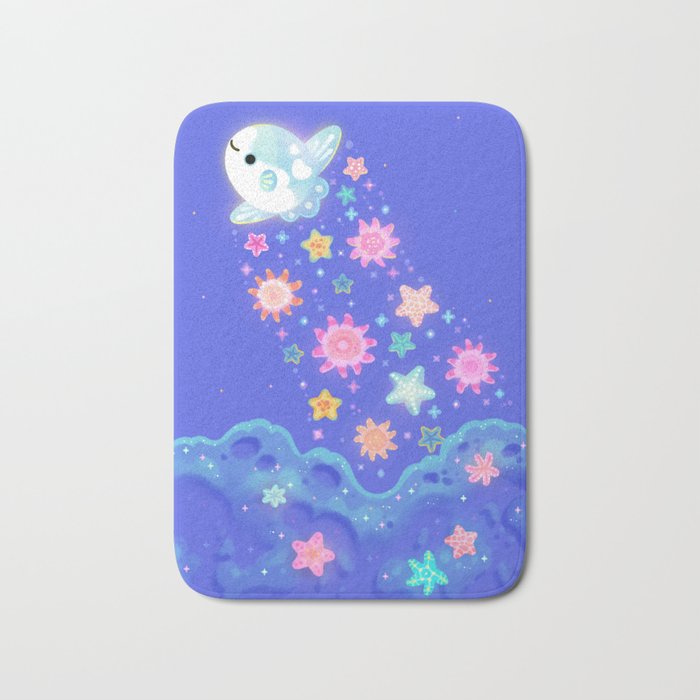Sun and star Bath Mat Gallery Image 1