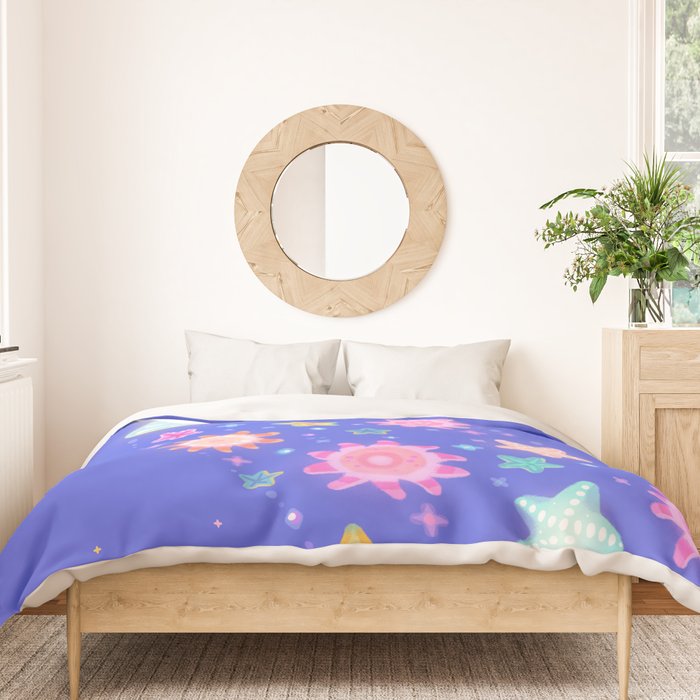 Sun and star Duvet Cover Gallery Image 3